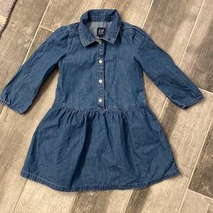 Toddler denim dress